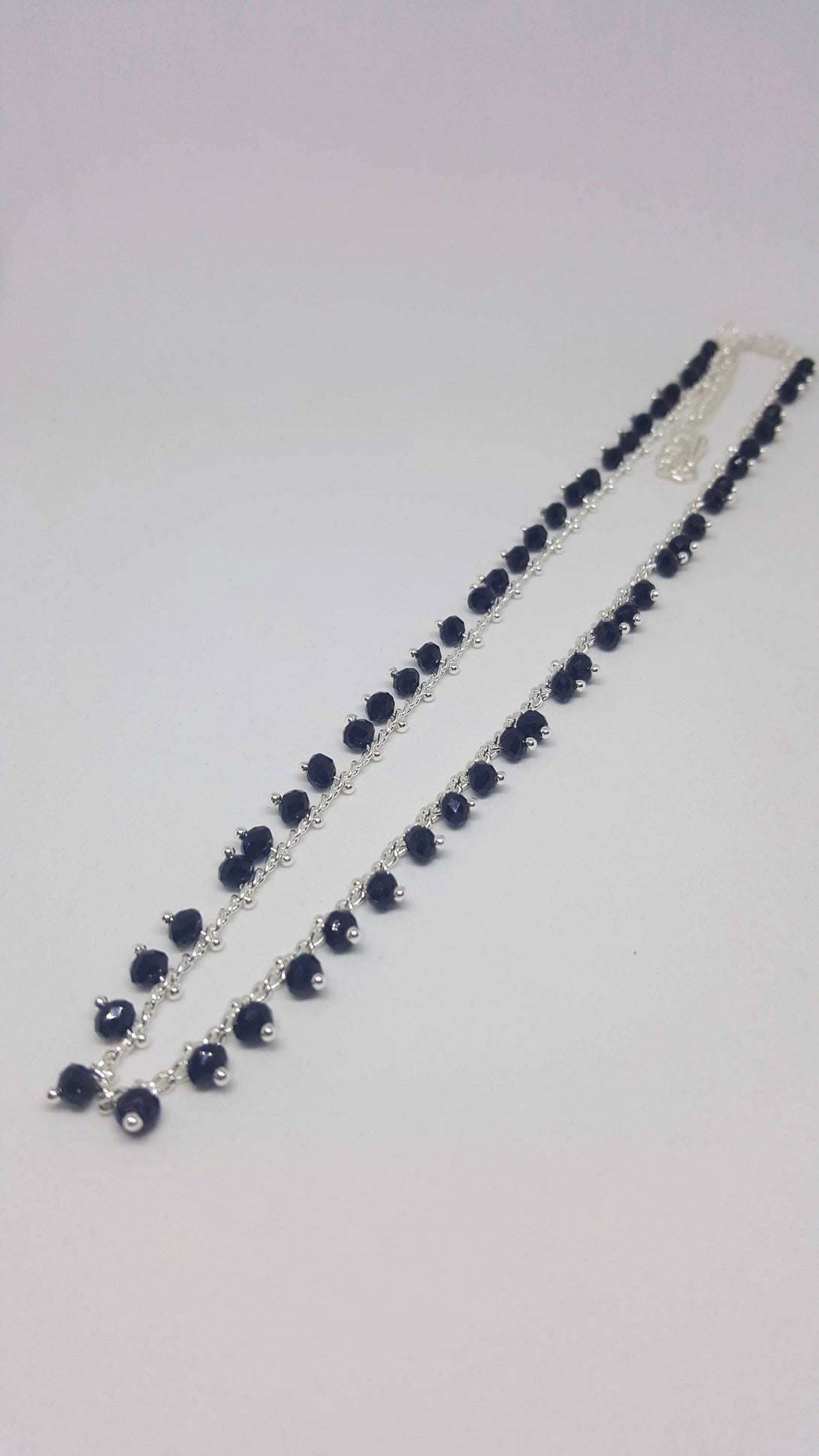 Handcrafted Onyx Bead Necklace