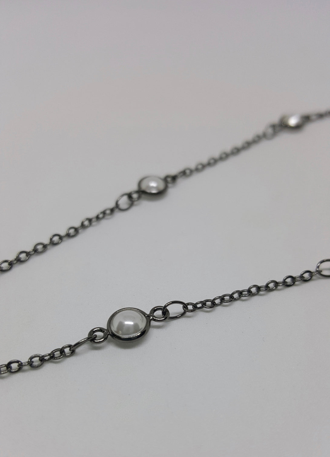 Pearl Satellite Necklace, June Birthstone Jewellery