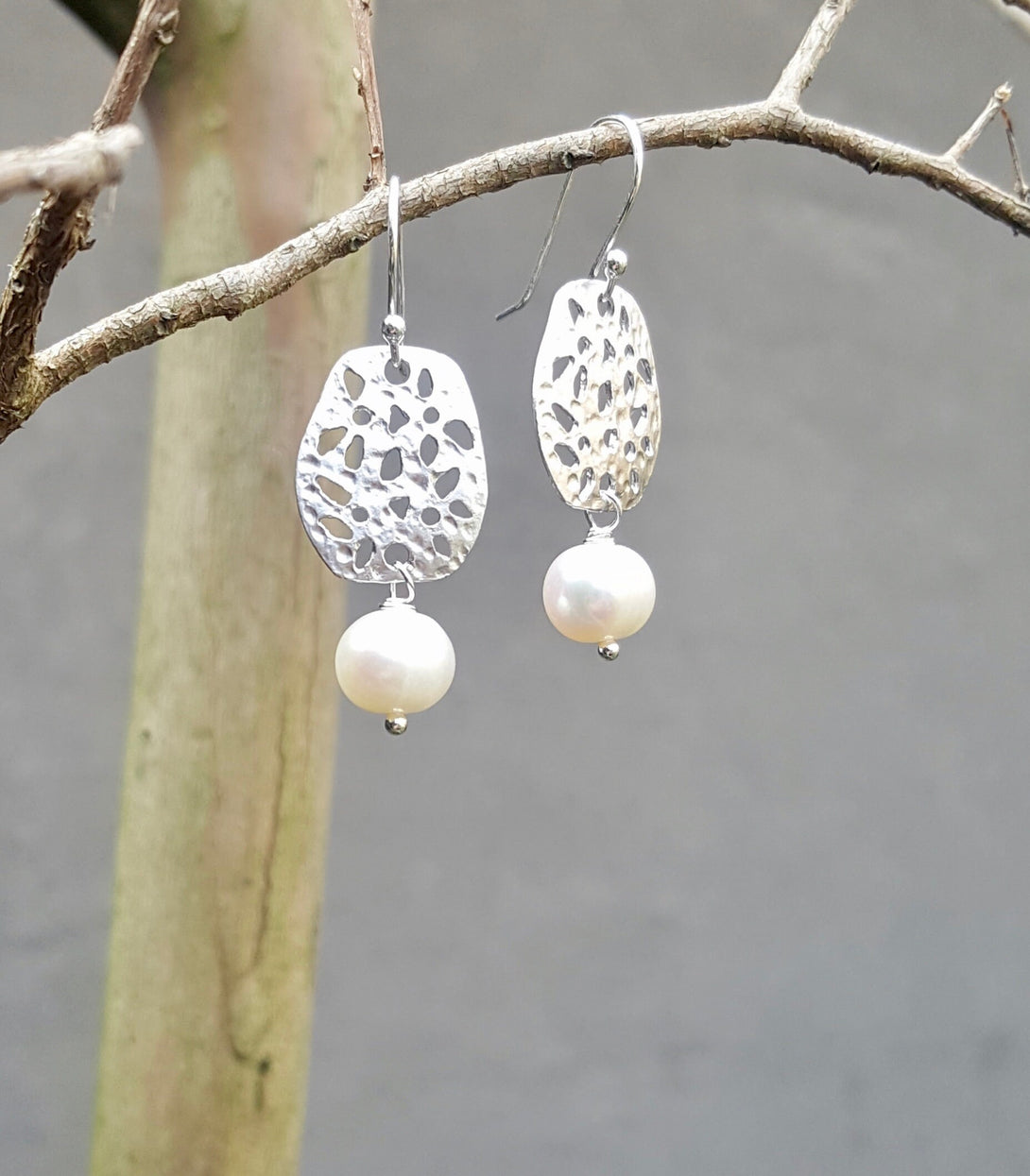 Cut Out Filigree Pearl Earrings, Symbolic June Birthstone Jewellery