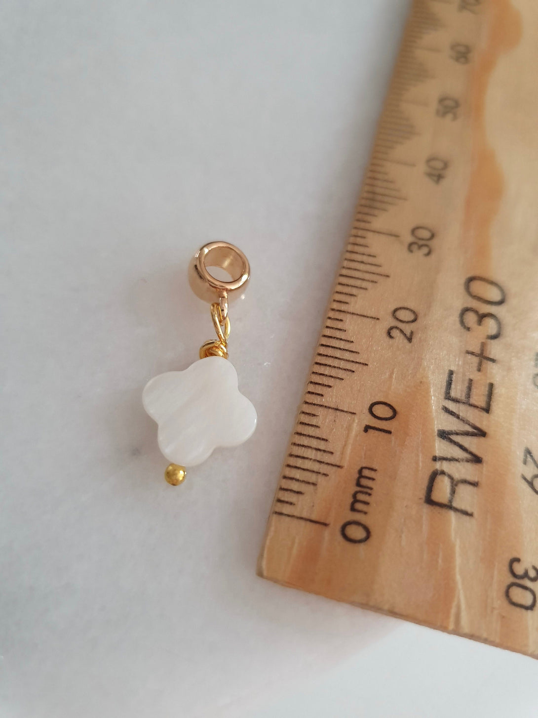 Gemstone Charm Pendant, Slider, Enhancer. Teachers Gift