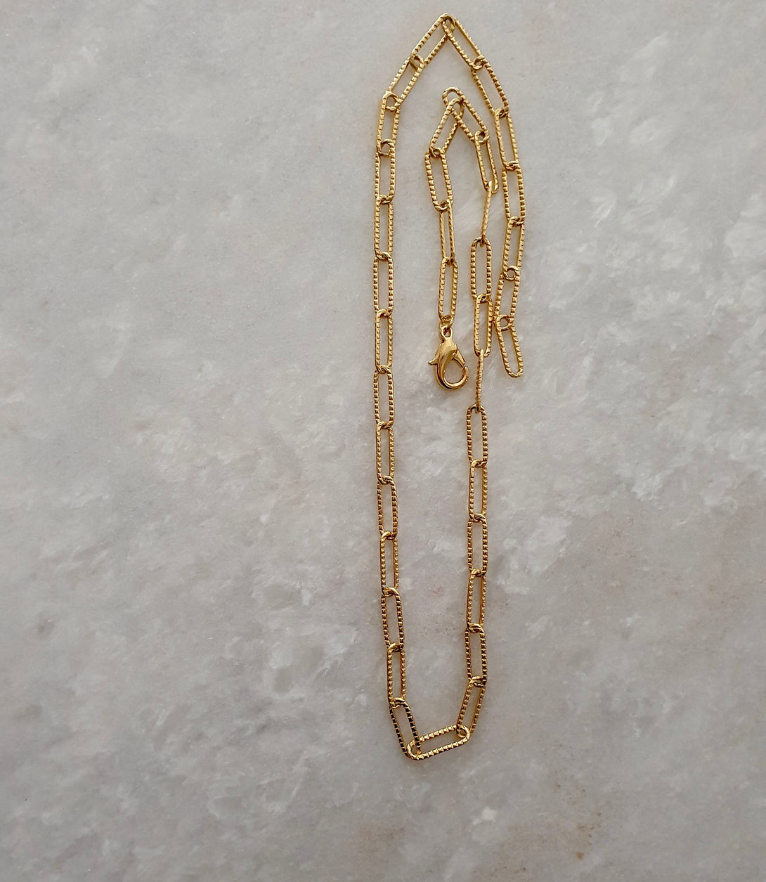 Gold Chunky Chain Necklace