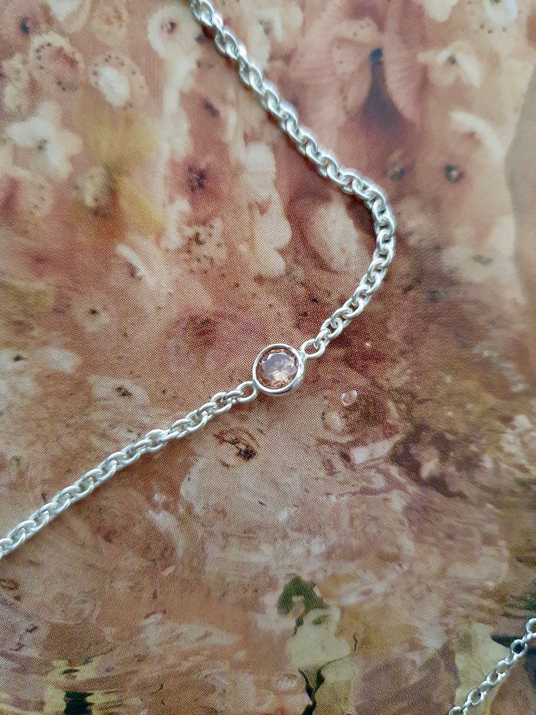 Dainty Diamond Station Bracelet