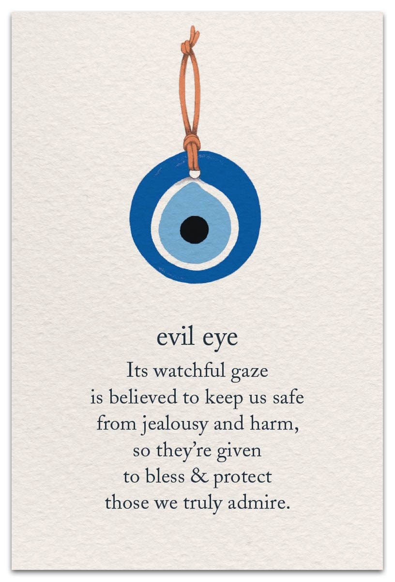 Evil Eye Clover Necklace, Symbolic Jewellery