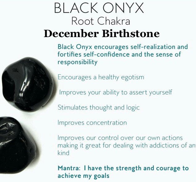 Onyx Bead Necklace With Camellia Charm, Protective And Symbolic December Birthstone Jewellery