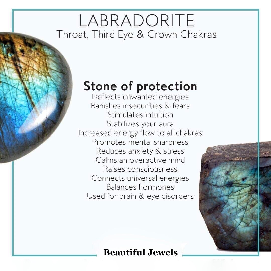 Labradorite Pendant Necklace, Protective, Spiritual, Chakra Jewellery