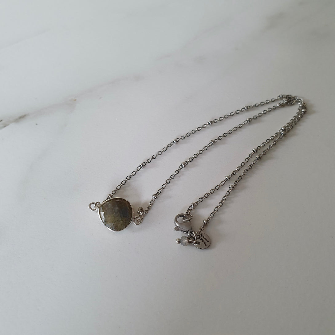 Labradorite Pendant Necklace, Protective, Spiritual, Chakra Jewellery