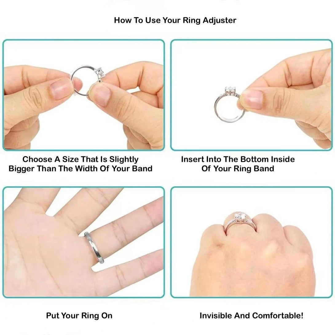 Invisible Silicone Ring Sizer